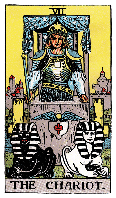 The Chariot tarot card