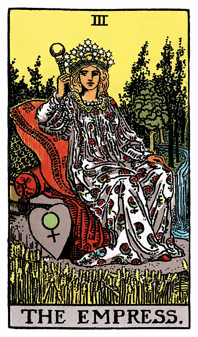 The Empress tarot card