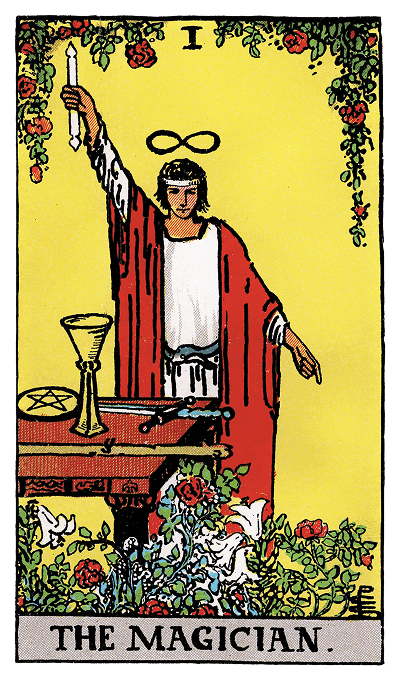 The Magician tarot card