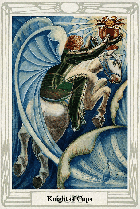 The King of Cups — Thoth version