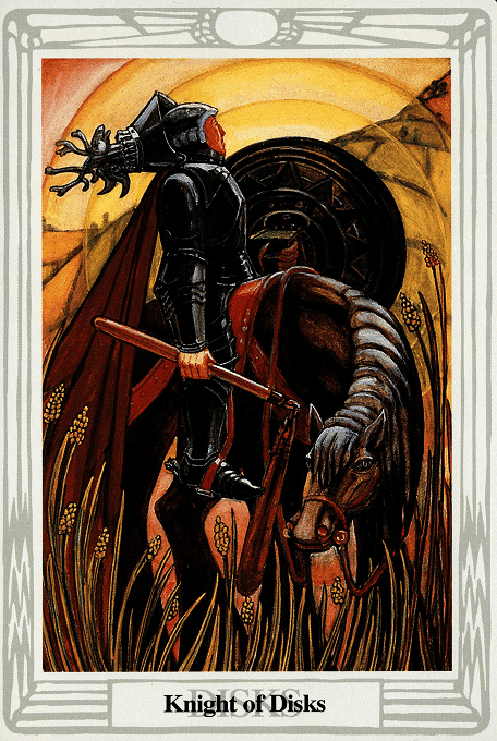 The King of Pentacles — Thoth version