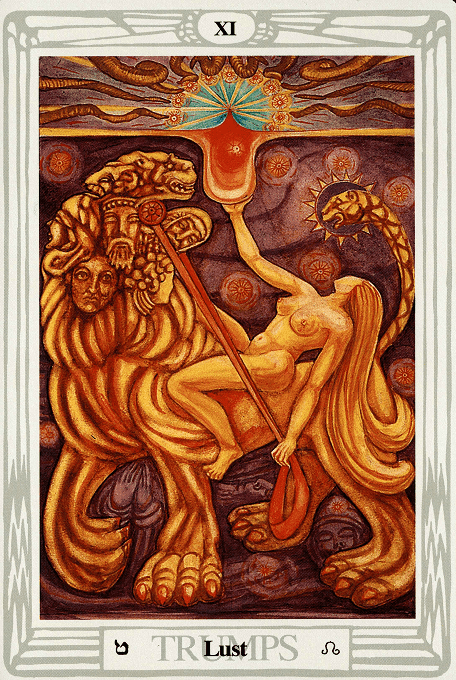 The Strength — Thoth version