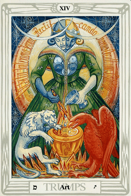 The Temperance — Thoth version