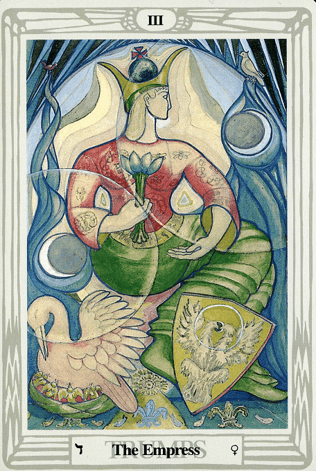 The The Empress — Thoth version