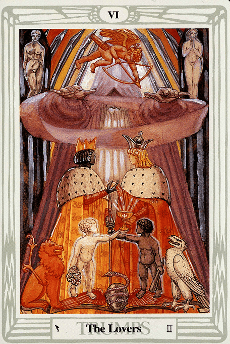 The The Lovers — Thoth version
