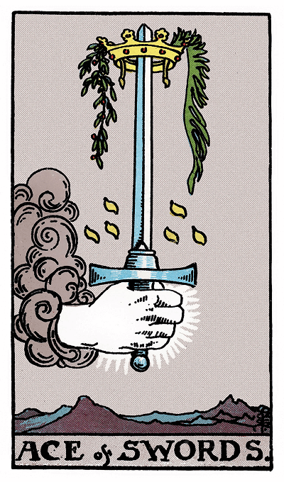 ace of swords tarot card