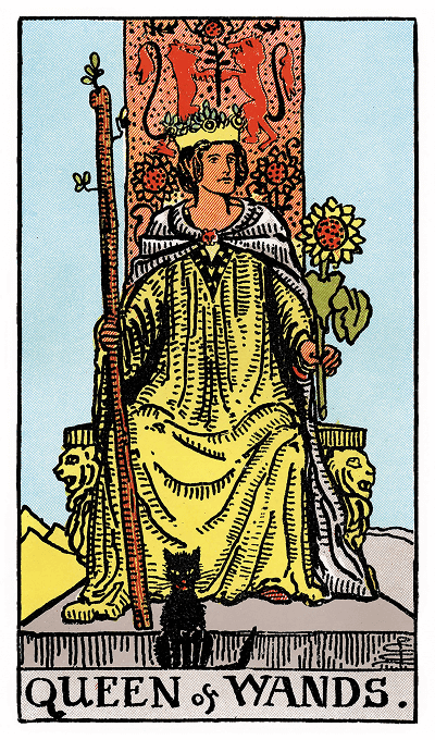 queen of wands tarot card